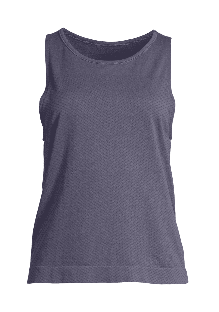 Casall Essential Block Seamless Tank - Nordic Blue