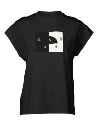 Casall Boxy Tee - Black