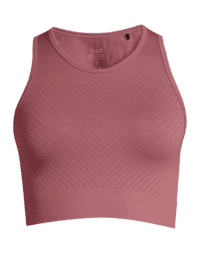 Casall Essential Block Seamless Sport Top - Mineral Pink