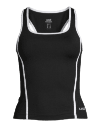 Casall Square Neck Court Tank - Black