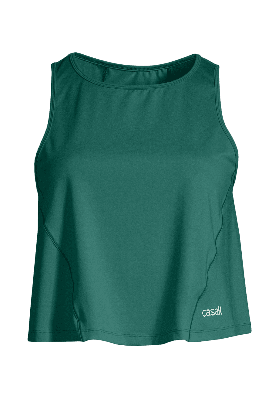 Casall A-line Short Tank - Garden Green