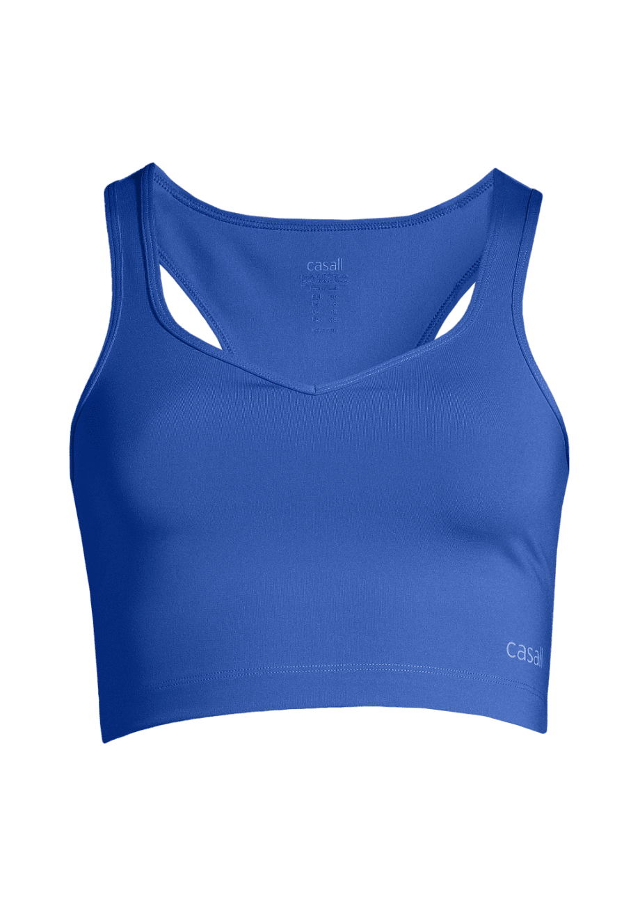 Casall Heart Shape Sport Top - Digital Blue