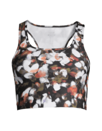 Casall Fleur Square Neck Sports Top - Fleur