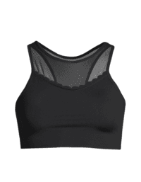 Casall Scallop Sports Top - Black
