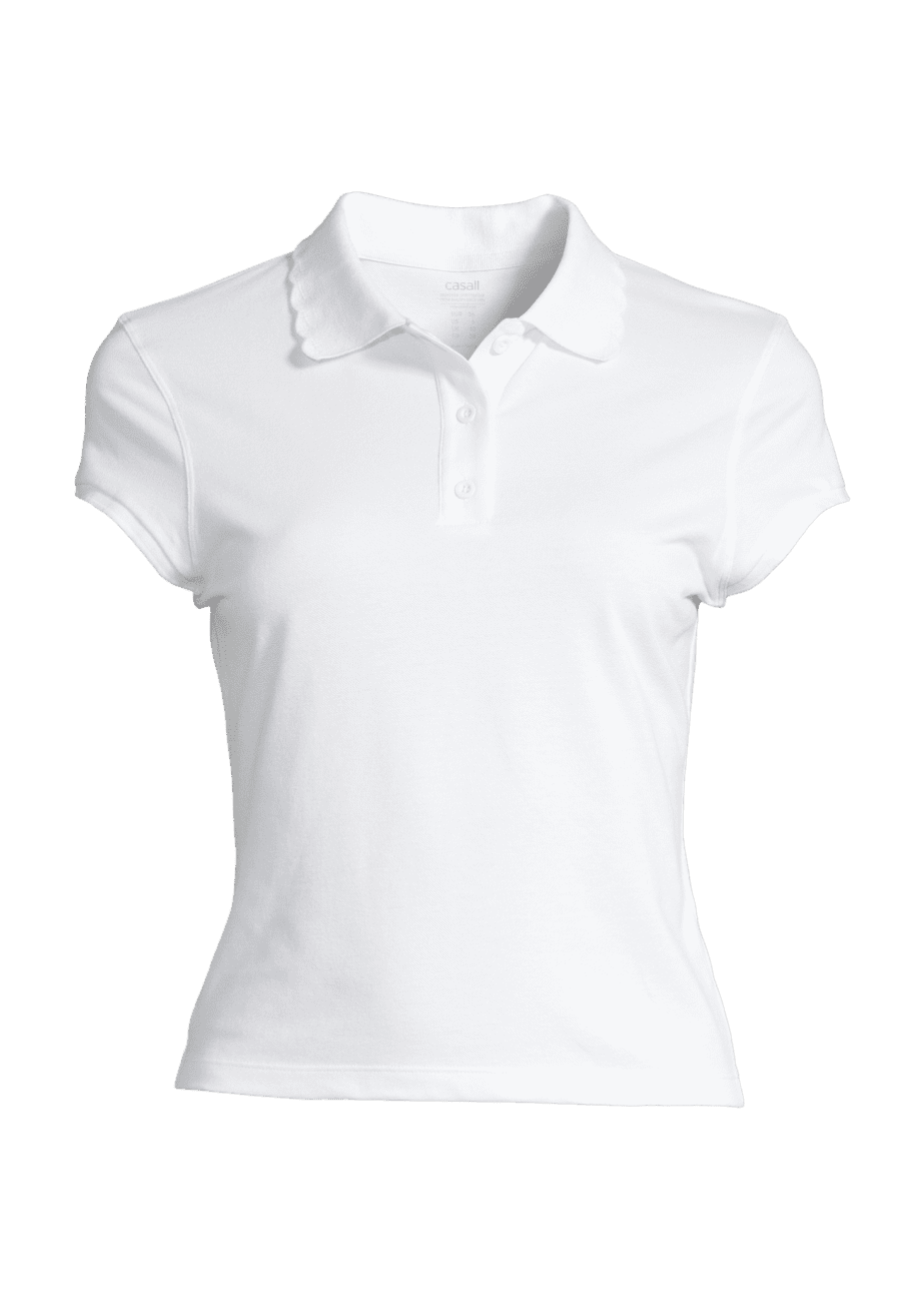 Casall Court Polo Shirt - White