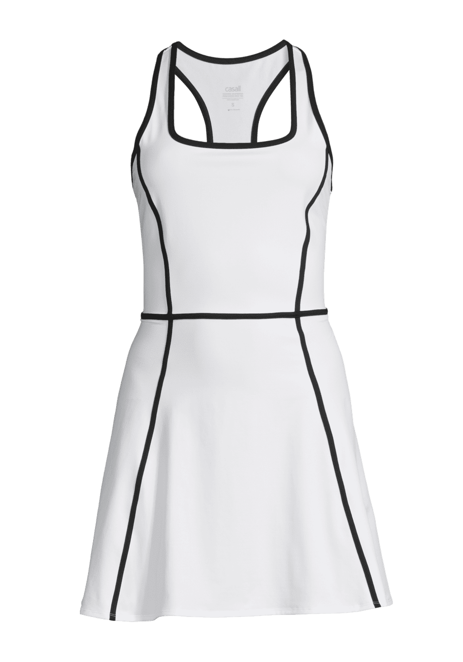 Casall Flouncy Court Dress - White