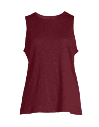 Casall Soft Texture Tank - Evening Red