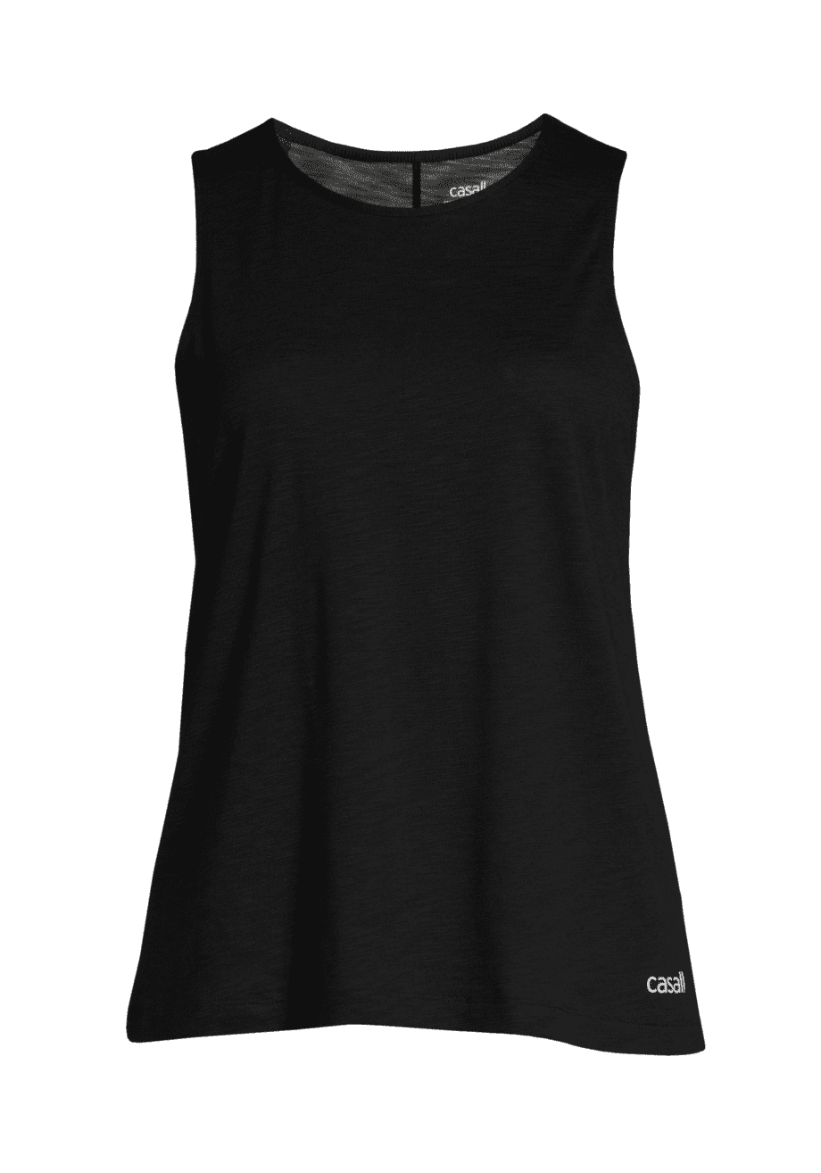 Casall Soft Texture Tank - Black