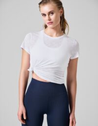 Casall Soft Texture Tee - White