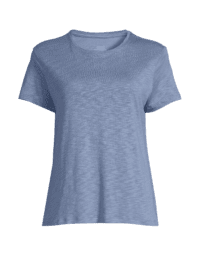Casall Soft Texture Tee - Sense Blue