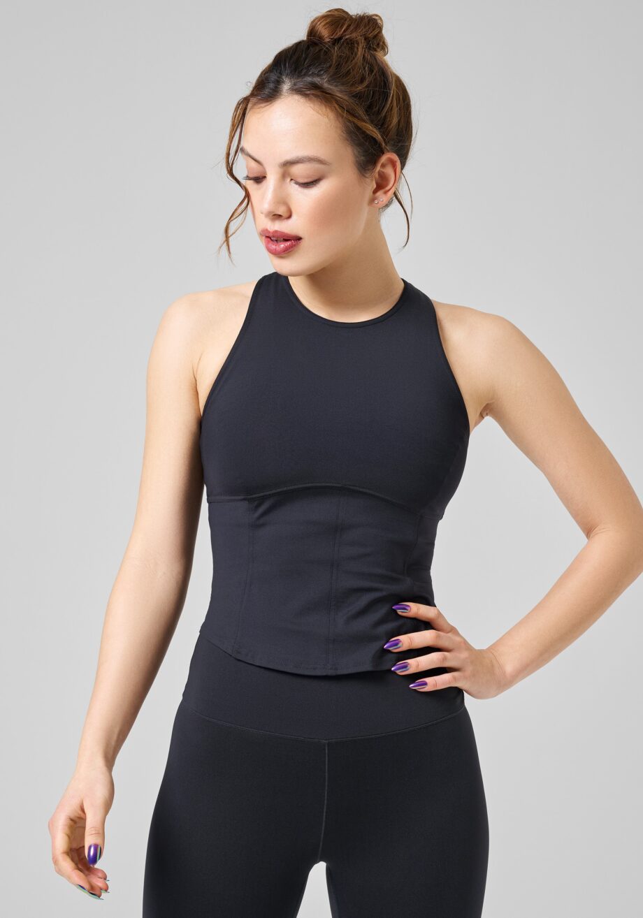 Casall Corset Racerback - Black