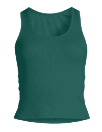 Casall Delight Scoop Neck Tank - Garden Green
