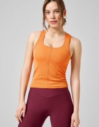Casall Delight Scoop Neck Tank - Juicy Orange