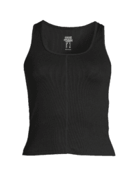 Casall Delight Scoop Neck Tank - Black