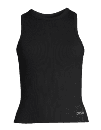 Casall Defined Rib Racerback - Black