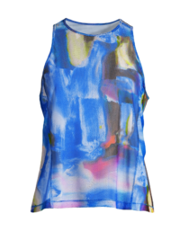 Casall Sheer Tank - Blue Nostalgia