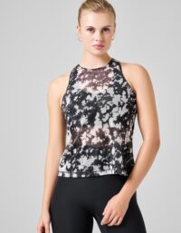 Casall Sheer Tank - Halo Print