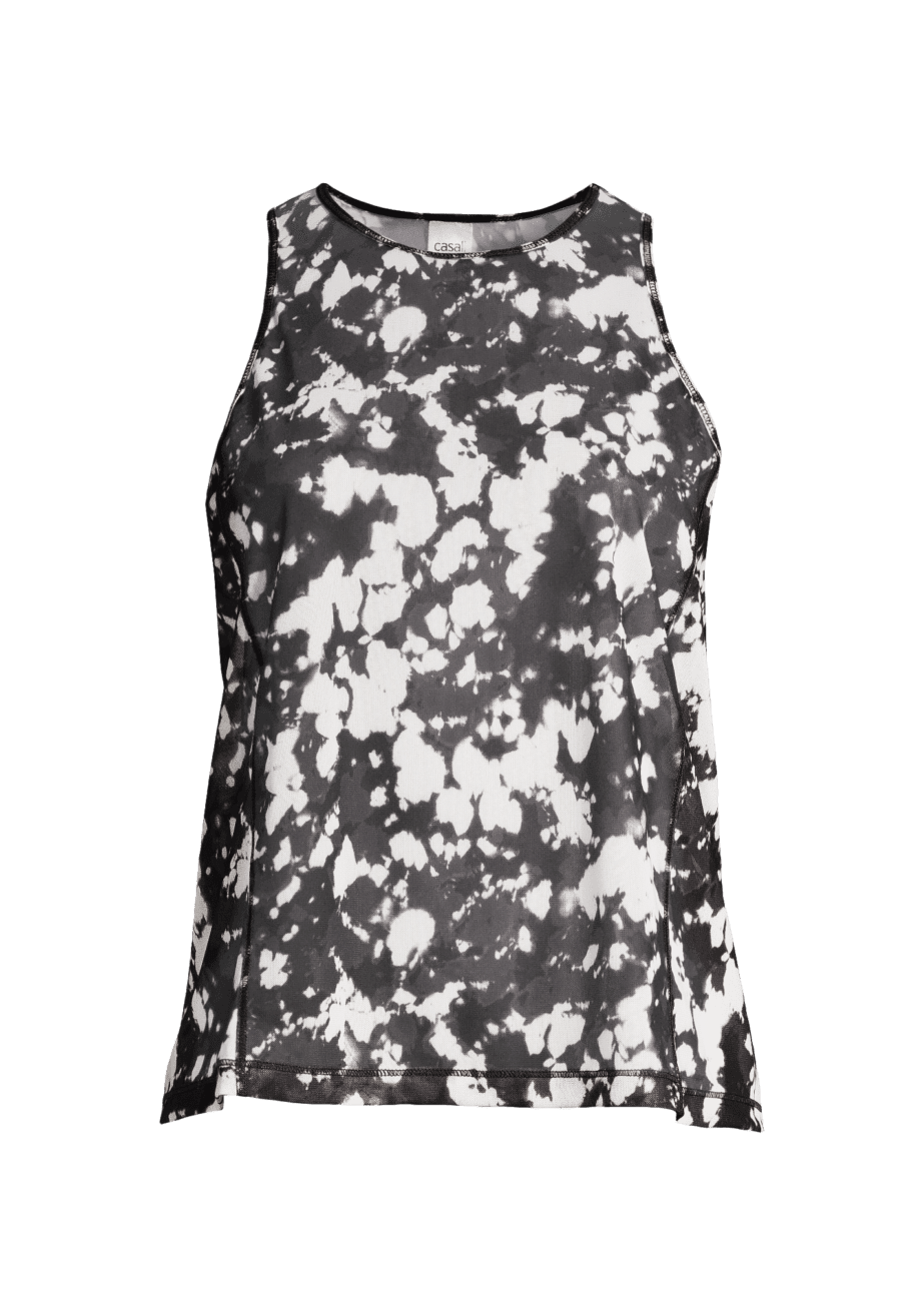 Casall Sheer Tank - Halo Print