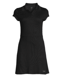 Casall Court Polo Piké Dress - Black
