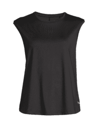 Casall Laser Mesh Muscle Tank - Black