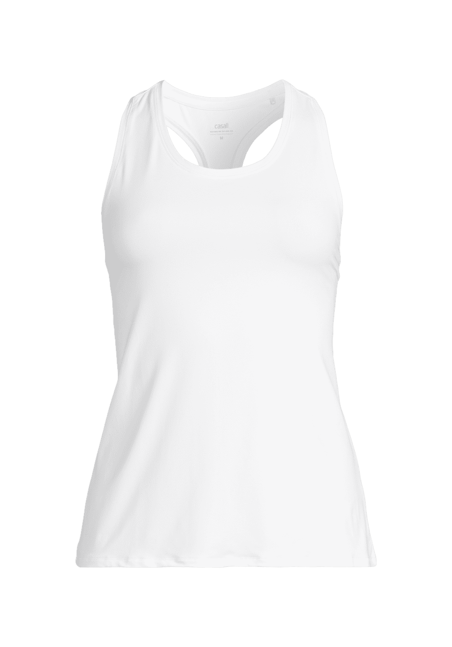 Casall Essential Racerback Tank - White