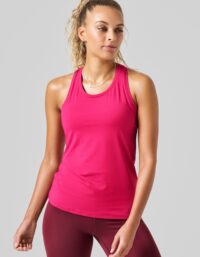Casall Essential Racerback Tank - Punch Pink