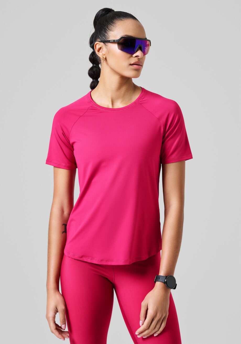 Casall Essential Tee - Punch Pink