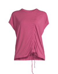 Casall Delight Gathering Tee - French Rose