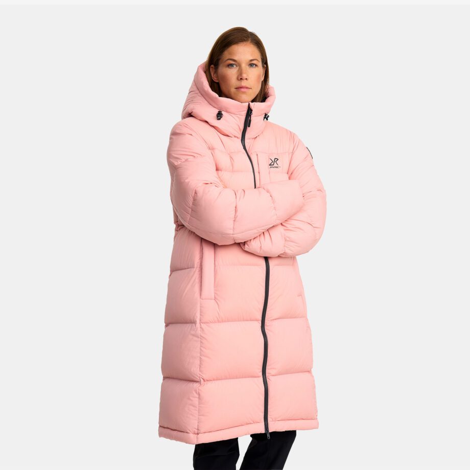 Revolution Race Vinterjackor - Flexpedition Down Parka - Dam - Blush, Storlek:M