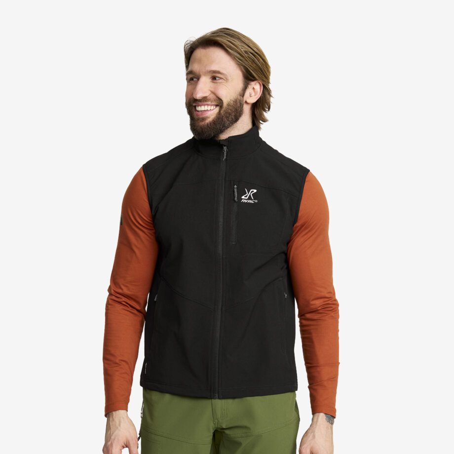 Revolution Race Jackor > Västar - Venue Stretch Vest - Herr - Black, Storlek:S