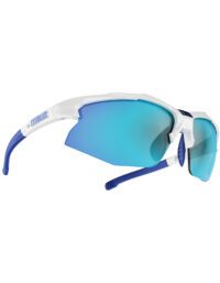 Bliz Active Hybrid White Smoke/Blue Multi