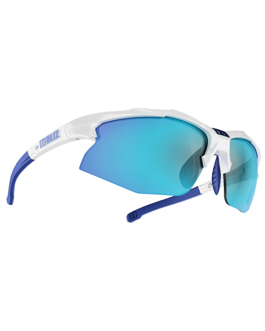 Bliz Active Hybrid White Smoke/Blue Multi