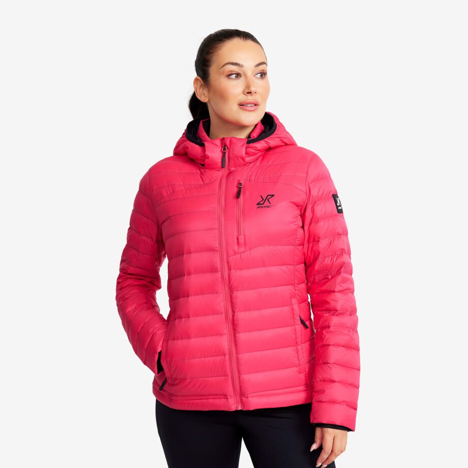 Revolution Race Vinterjackor - Helium Down Jacket - Dam - Azalea, Storlek:M