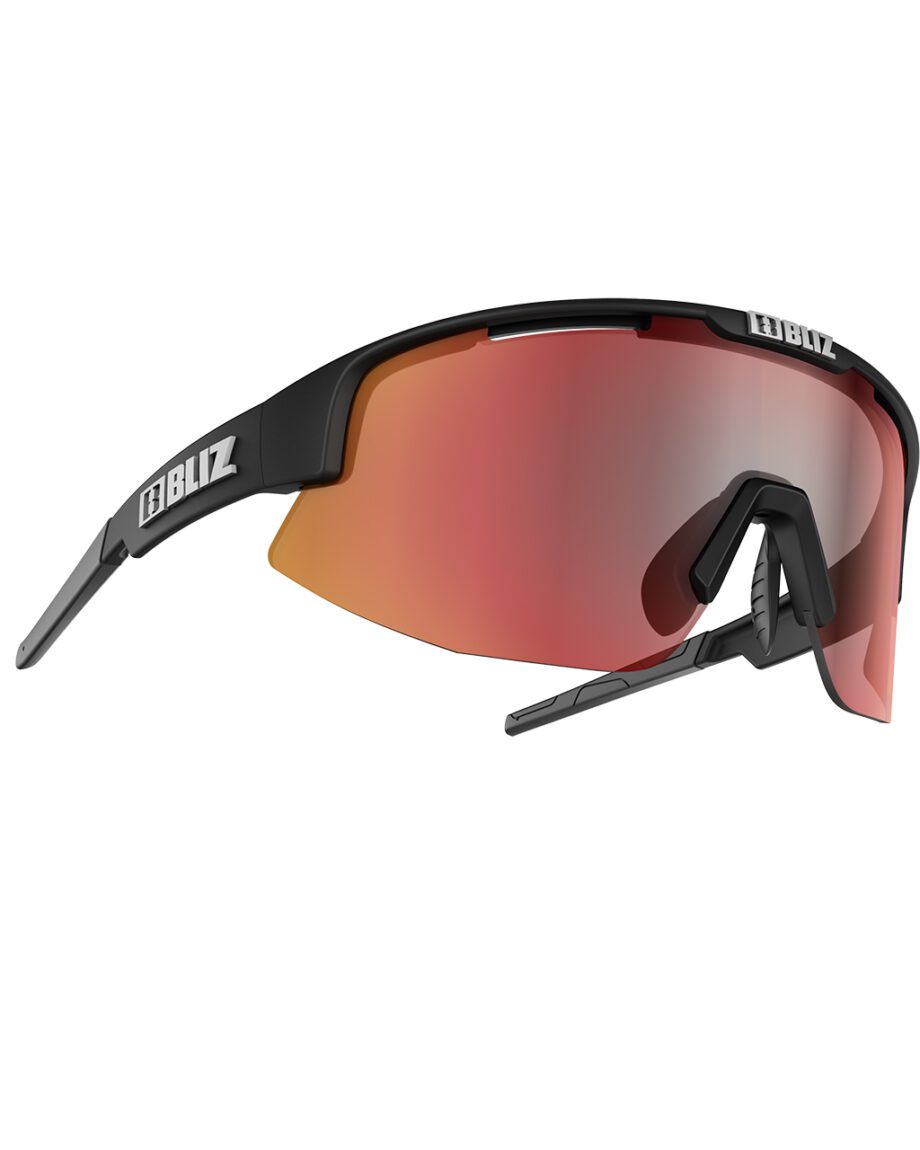 Bliz Matrix Matt Black M10 Brown/Red Multi
