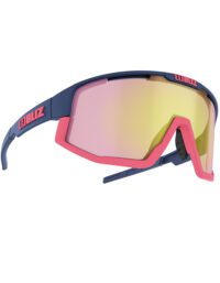 Bliz Fusion Matt Dark Blue Rose Gold Multi