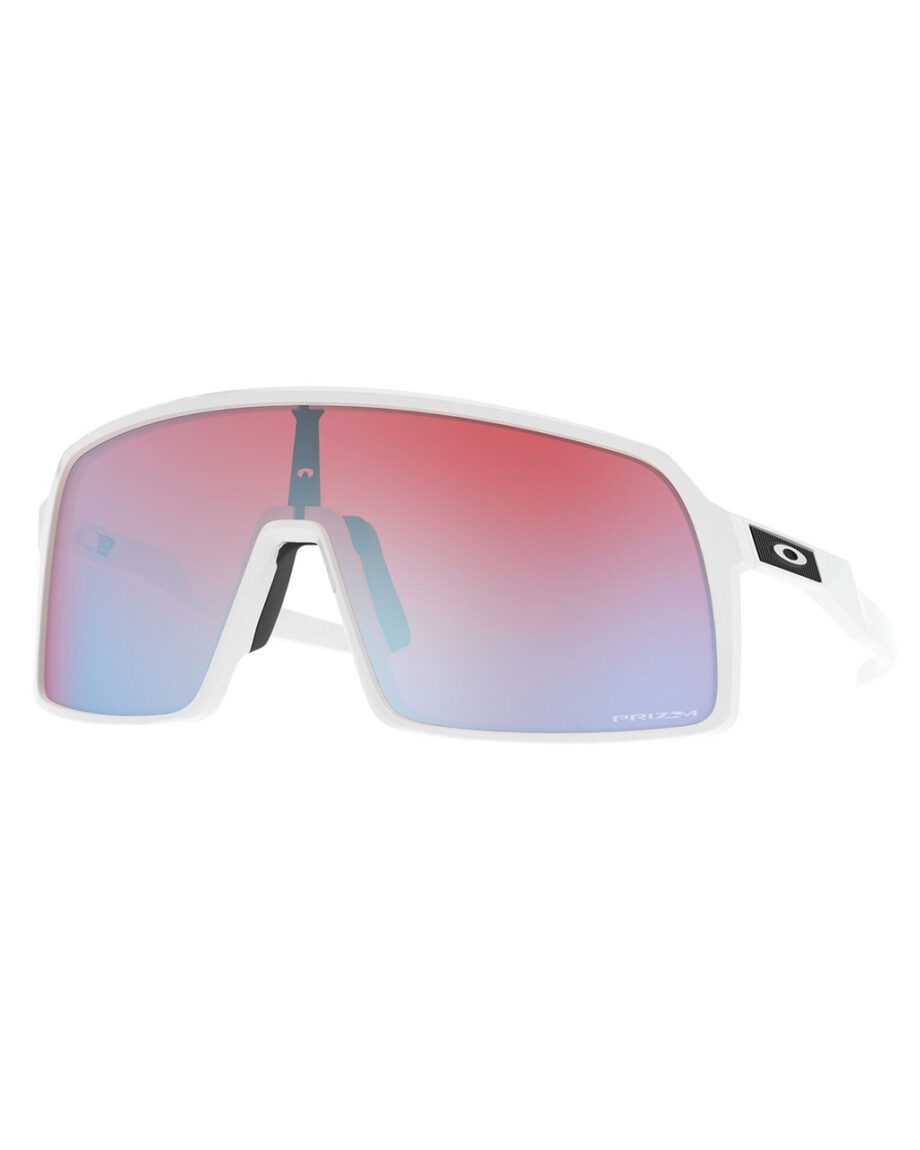 Oakley Sutro Polished White Prizm Snow Sapphire