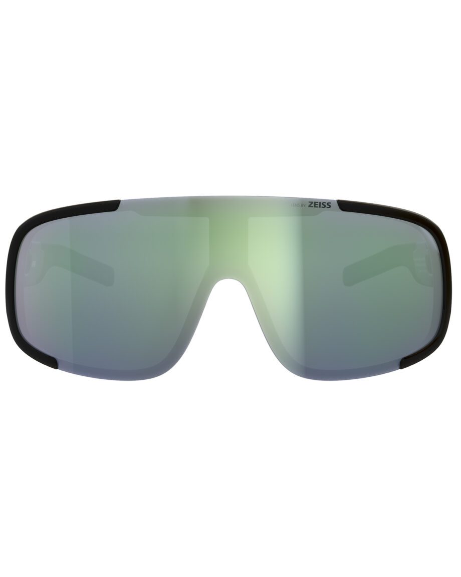 POC Aspire Uranium Black Translucent/Clarity Road Deep Green CAT 3