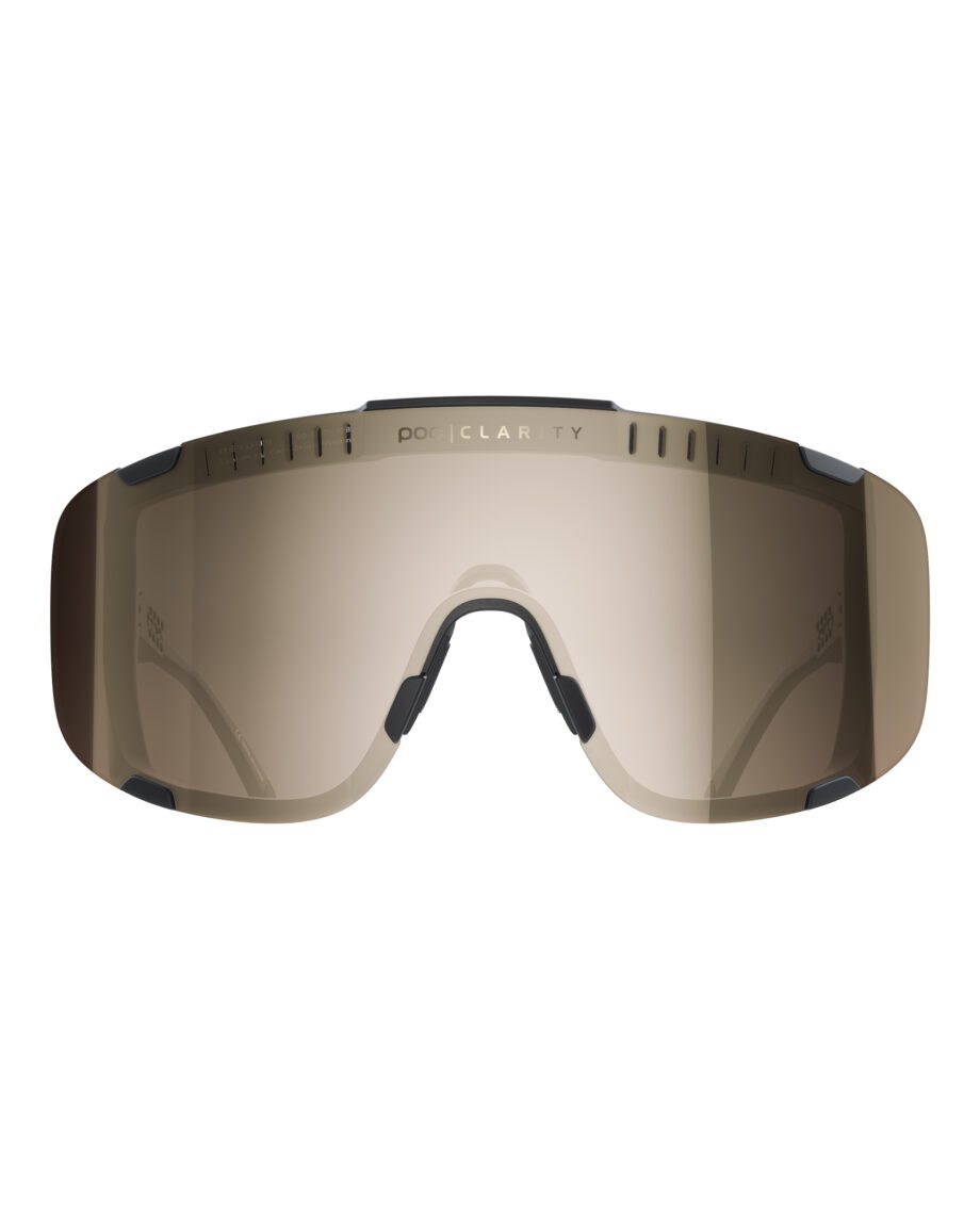 POC Devour Uranium Black Clarity MTB Silver Mirror Cat 2