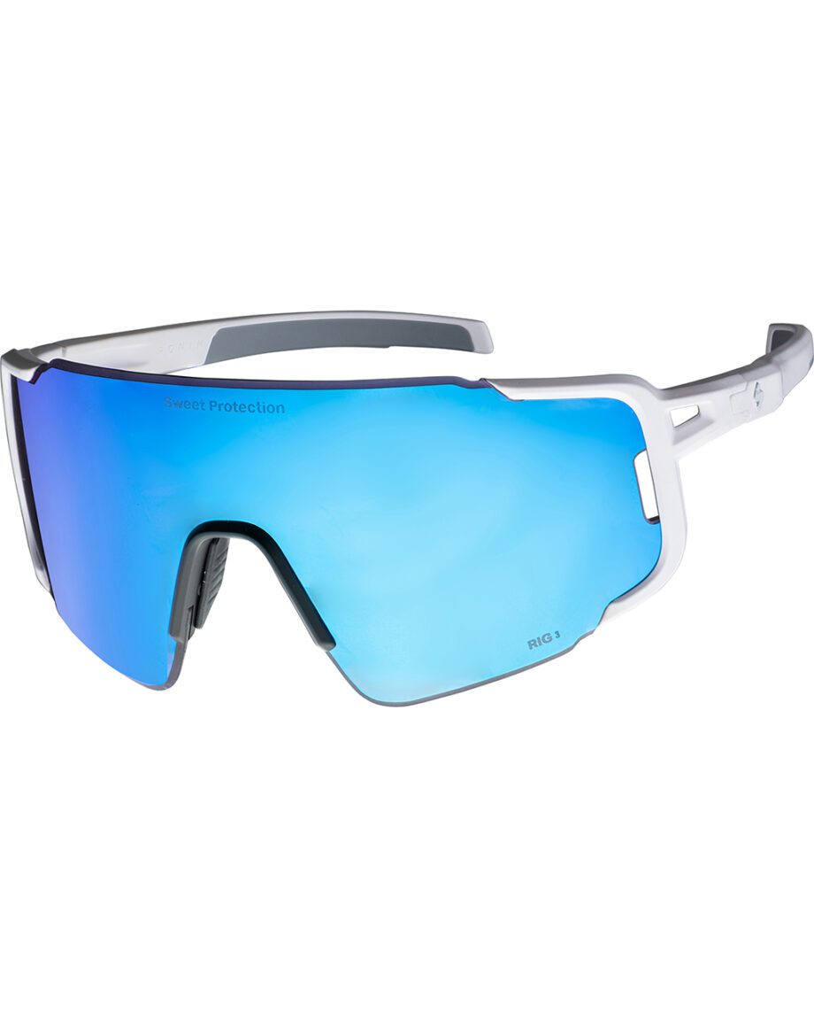 Sweet Protection Ronin Max Rig Reflect Satin White Rig Aquamarine