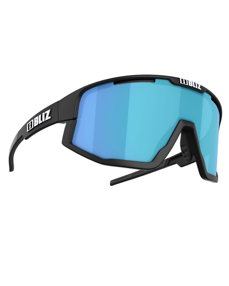Bliz Fusion Matt Black Blue Multi