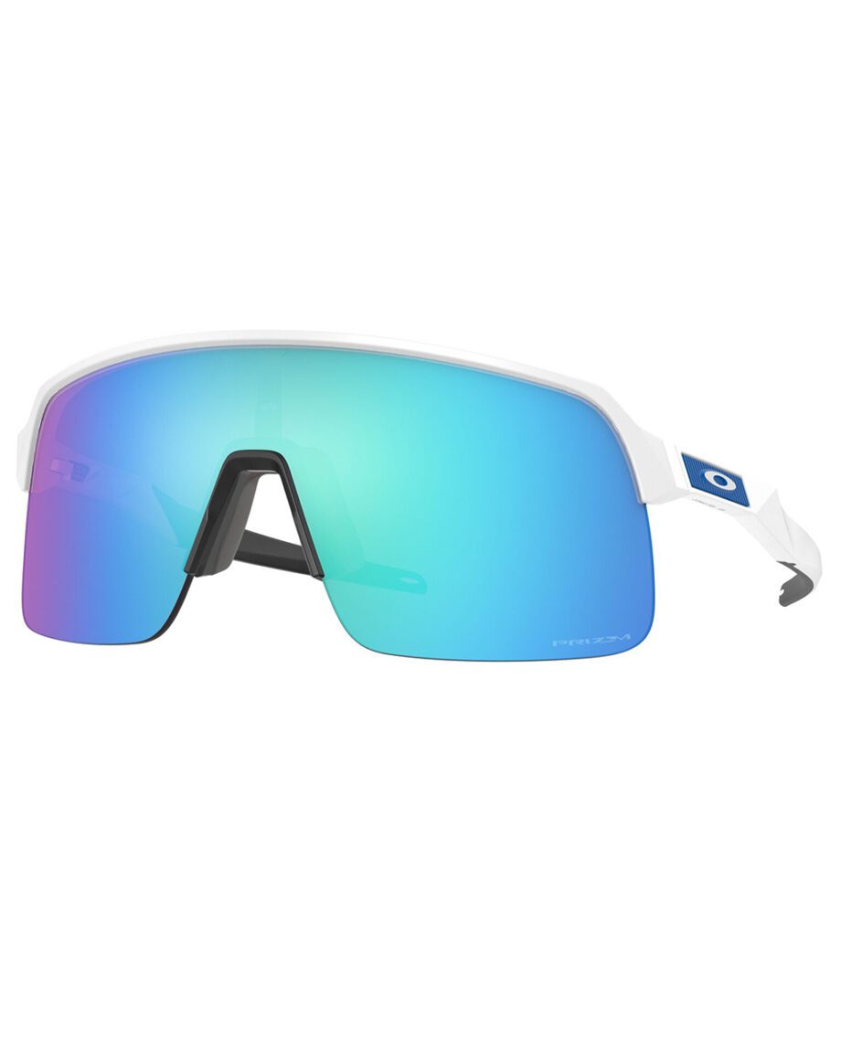 Oakley Sutro Lite Polished White Prizm Sapphire