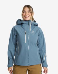 Revolution Race Cyclone 3L Shell Jacket - Dam - Captain"s Blue, Storlek:XS - Skaljacka & Vindjacka
