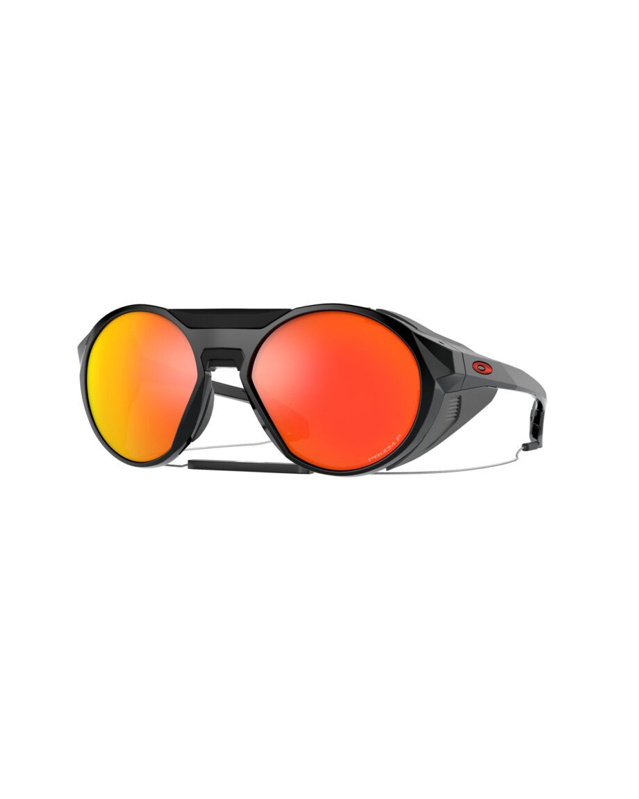 Oakley Clifden Polished Black Prizm Ruby Polarized