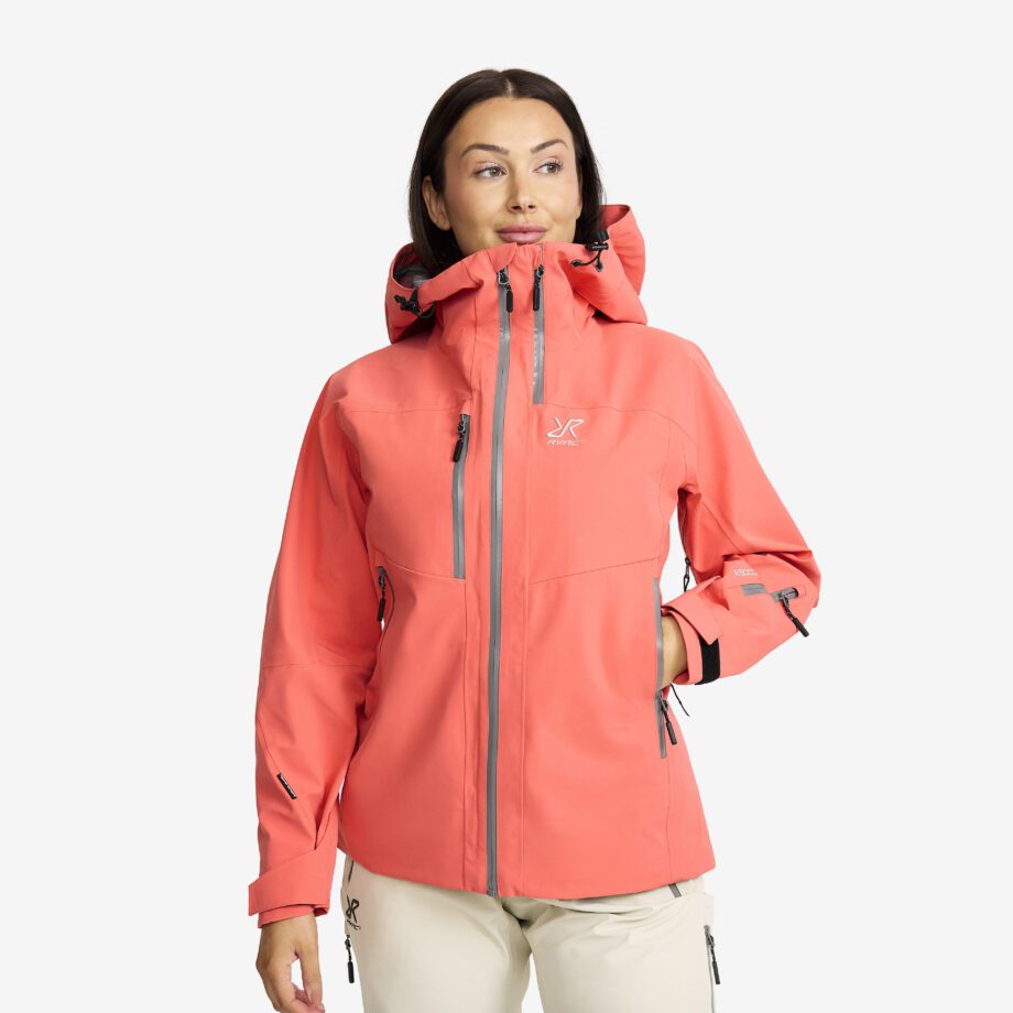 Revolution Race Cyclone 3L Shell Jacket - Dam - Porcelain Rose, Storlek:L - Dam > Jackor > Regn- & Skaljackor
