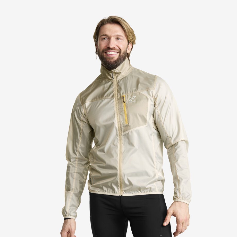 Revolution Race Jackor > Vindjackor - Unit Light Windbreaker - Herr - Aluminium/Peyote, Storlek:S