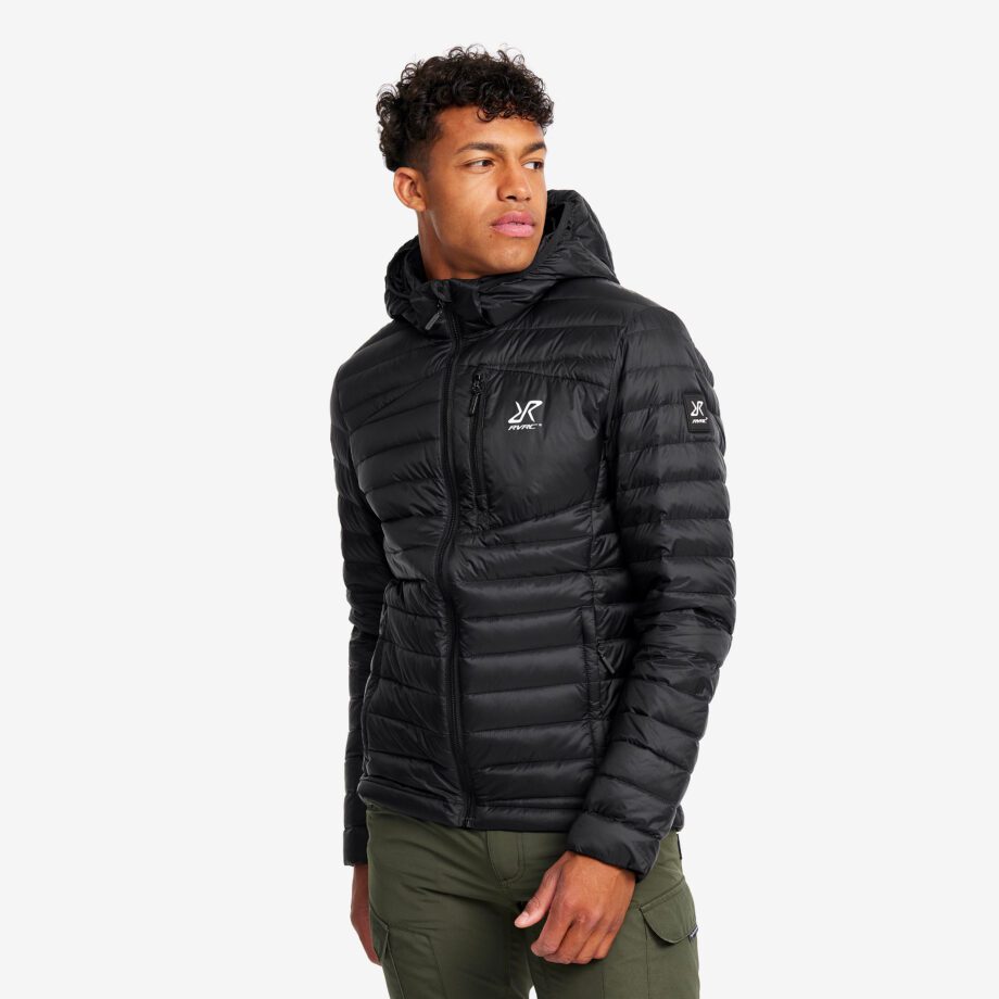 Revolution Race Helium Down Jacket - Herr - Black, Storlek:XL - Vinterjackor