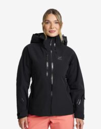 Revolution Race Cyclone 3L Shell Jacket - Dam - Black, Storlek:XL - Skaljacka & Vindjacka