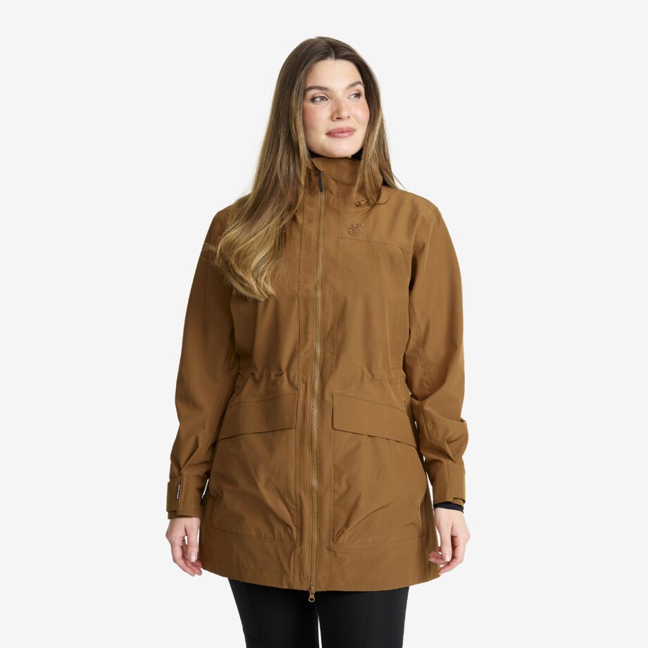 Revolution Race Nevis 2L Parka - Dam - Rubber, Storlek:M - Skaljacka & Vindjacka
