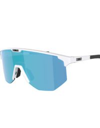 Bliz Hero Small Matt White Brown with Blue Multi