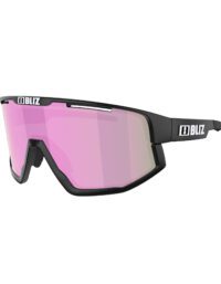 Bliz Fusion Small Matt Black Brown with Rose Multi